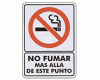 No fumar mas alla de este punto