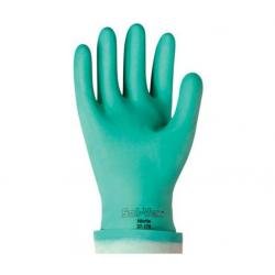 GREEN NITRILE GLOVE SOLVEX 15 MIL 17 33CM 37675