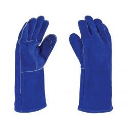 GUANTE SOLDADOR AZUL C/HILO ESP HILO DE KEVLAR 1