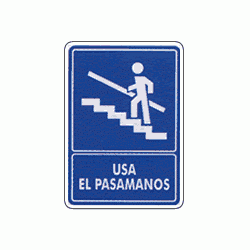 Usa el pasamanos  derecha 1