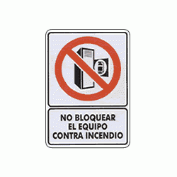 Do not block fire equipment 1