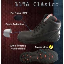 Zapatos Dieléctrico suela Acrilo-Nitrilo Hidrocarburos 1